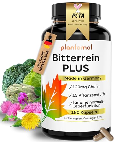 16fach Leber Kur - 180 Kapseln mit Mariendistel Artischocke Löwenzahn Resveratrol OPC & Cholin für eine normale Leberfunktion - Leber-Komplex - Laborgeprüft