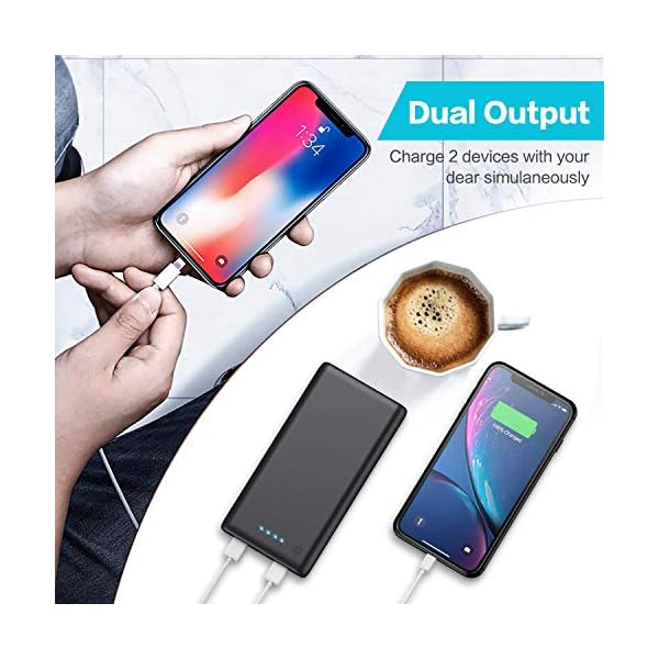 Magnetic Portable Charger Power Bank 10800mAh,Slim Wireless Portable Charger with LCD Display,PD Fast Charging USB-C Battery Pack Compatible with Magsafe, iPhone 15/15 Pro/15 Pro Max/14/13- Dark Blue