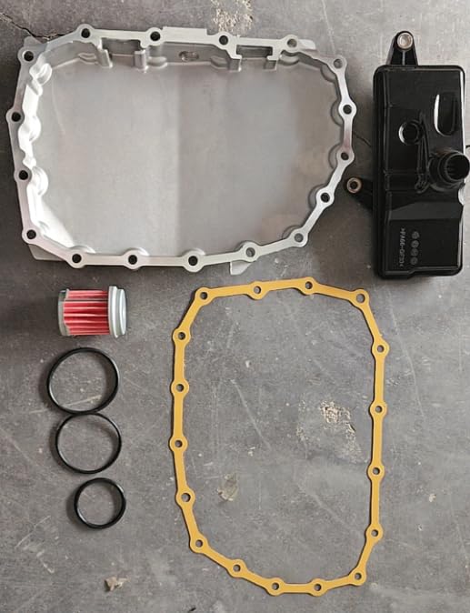 Transmission Filter Oil Pan with Gasket & Strainer Assembly O-Rings Compatible with Honda Civic 1.5L 1.8L 2.0L L4 2014-2019 Replace 21151-R3W-000 21814-5T0-000 25420-5T0-003 25450-P4V-013