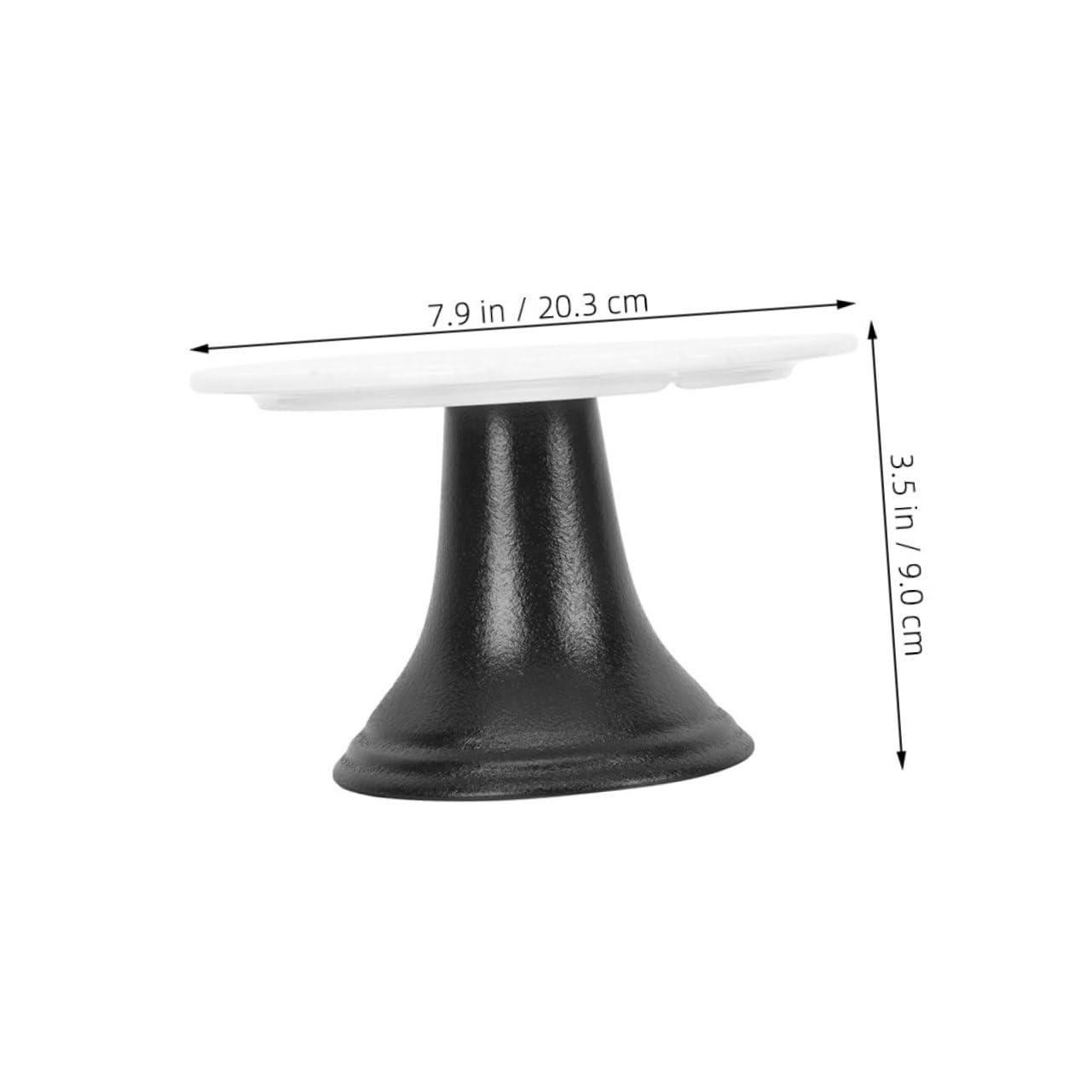 DECHOUS Retro Ceramic Cake Stand Dessert Display Holder for Parties Easy Assembly Elegant Design for Celebrations and Home Decoration and Easy to Clean