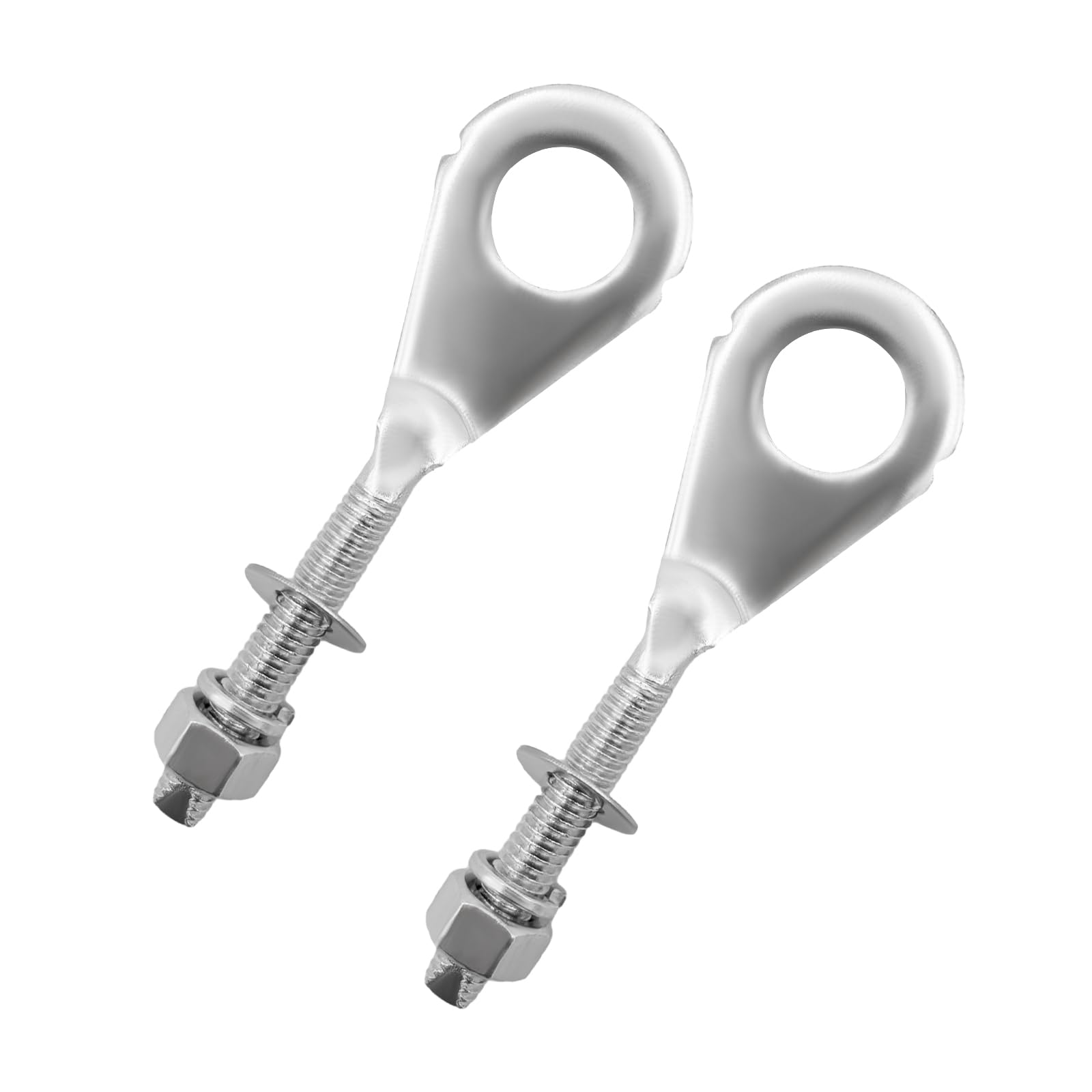 2 PCS Motorcycle Rear Chain Adjuster Tensioner, 95014-10010 Replacement Compatible with XR50R XR70R CRF70F CRF80F CRF100F CT70 XL75 XL80S XL100S XR100, Motorcycle Accessories