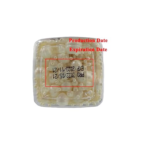 Miniatura 4 de Eastron Gránulos comestibles de azúcar de perlas blancas comestibles, tamaño mezclado, decoración de pasteles, decoración de cupcakes, decoración de