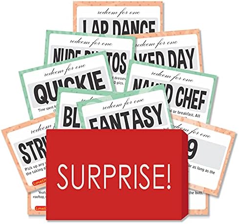 Love Coupons: Love Vouchers for Romantic Couples, Lovers - Set of 15