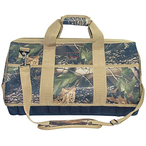 ChengBeautiful Tool Bags Professional Power Tools Hand Bag Wear Waterproof Rubber-based Multi-function Devices And Home DIY Store Strap for Tool Storage (Color : Green, Size : 21inch)