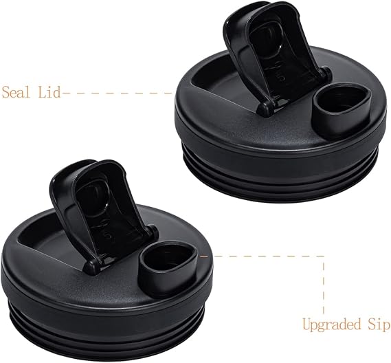 32OZ Replacement Cups Compatible with Ninja Nutri BN401, SS101, BN400, BN800, BN801 Blender, with Upgraded Sip and Seal Lids- Convenient to Drink Directly.(2 Pack) | Replacement Cups Compatible with BN400 BN401 Ninja Nutri-Blender Pro BL480 BL481 Nutri Ninja Auto-iQ with Sip and Seal Lids