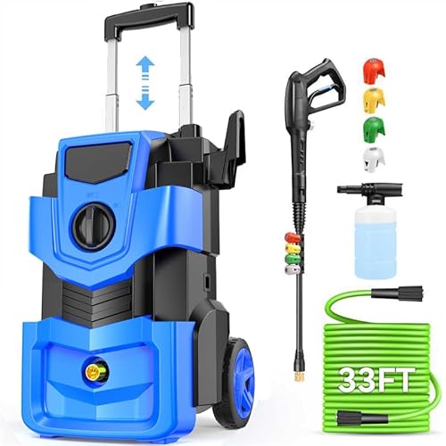 5000 PSI Electric Pressure Washer with Nozzles