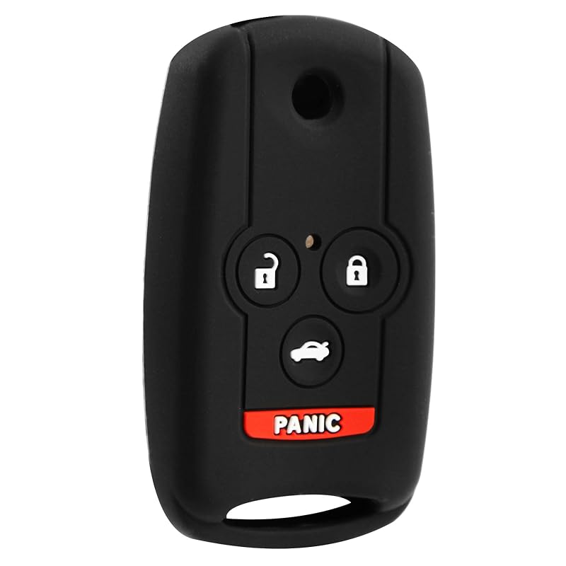 Capa de Borracha de Silicone para Controle Remoto Automotivo Keyless Entry 4 Botões Flip USARemote para Acura TL TSX MDX RDX ZDX – MLBHLIK-1T, OUCG8D-439H-A, N5F0602A1A