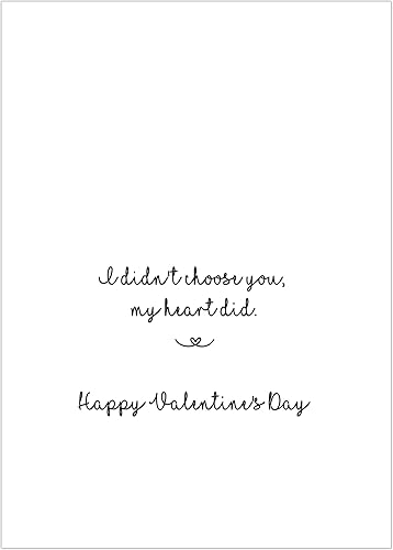 Miniatura 6 de Glory To Dog Tarjeta de felicitación I Didt Choose You My Heart Did Valentines