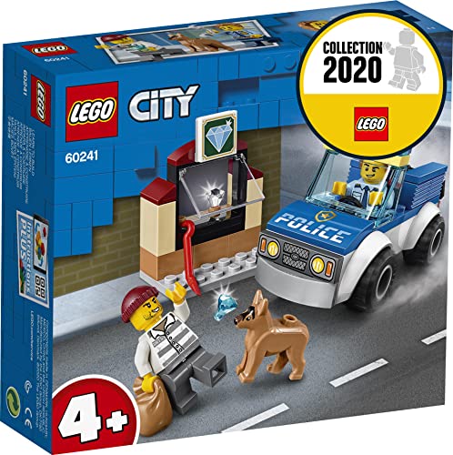 Image of LEGO 60241 City 4+ Police Dog Unit with Car&Dog Figure for Kids (Multicolor,4+ Yrs Old), 67 Pcs