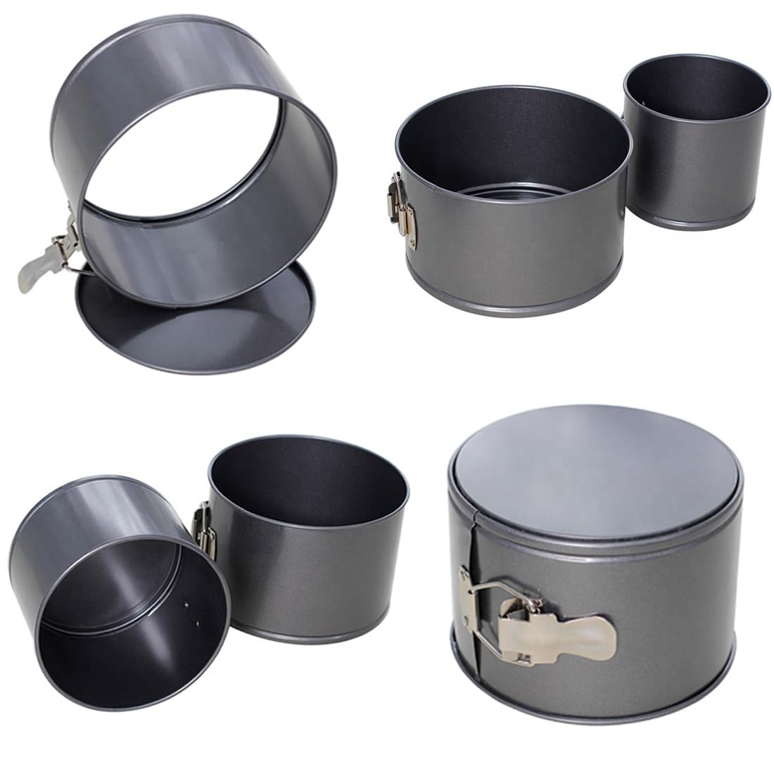 Tart Pan Removable Bottom Small Cake Form Patisse Nonstick