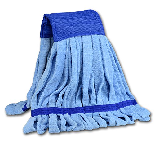 Medium Microfiber Tube Mop (14 oz.) | Industrial Wet Mop Head Refill |