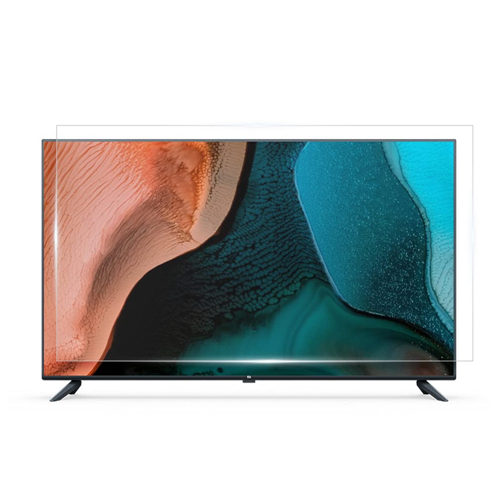 Protecteur d'écran TV anti-éblouissant anti-rayures pour moniteur 65-75 pouces, Film protecteur anti-rayonnement anti-lumière bleue pour écran LCD, LED, 4K OLED & QLED et écran incurvé,75"(1645×930mm)