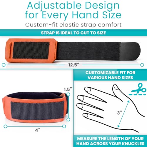 Vive 2 Pack Adaptive Utensil Strap Holder - Adjustable Hand Cuff for Holding Utensils - Parkinsons Aids for Living - Adaptive Equipment for Disabled Adults - Assistive Eating Device for Tremors - Image 6