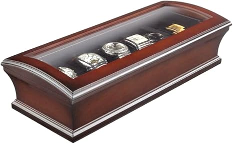 HomeBelongs Bombo 6-Slots Watch Box