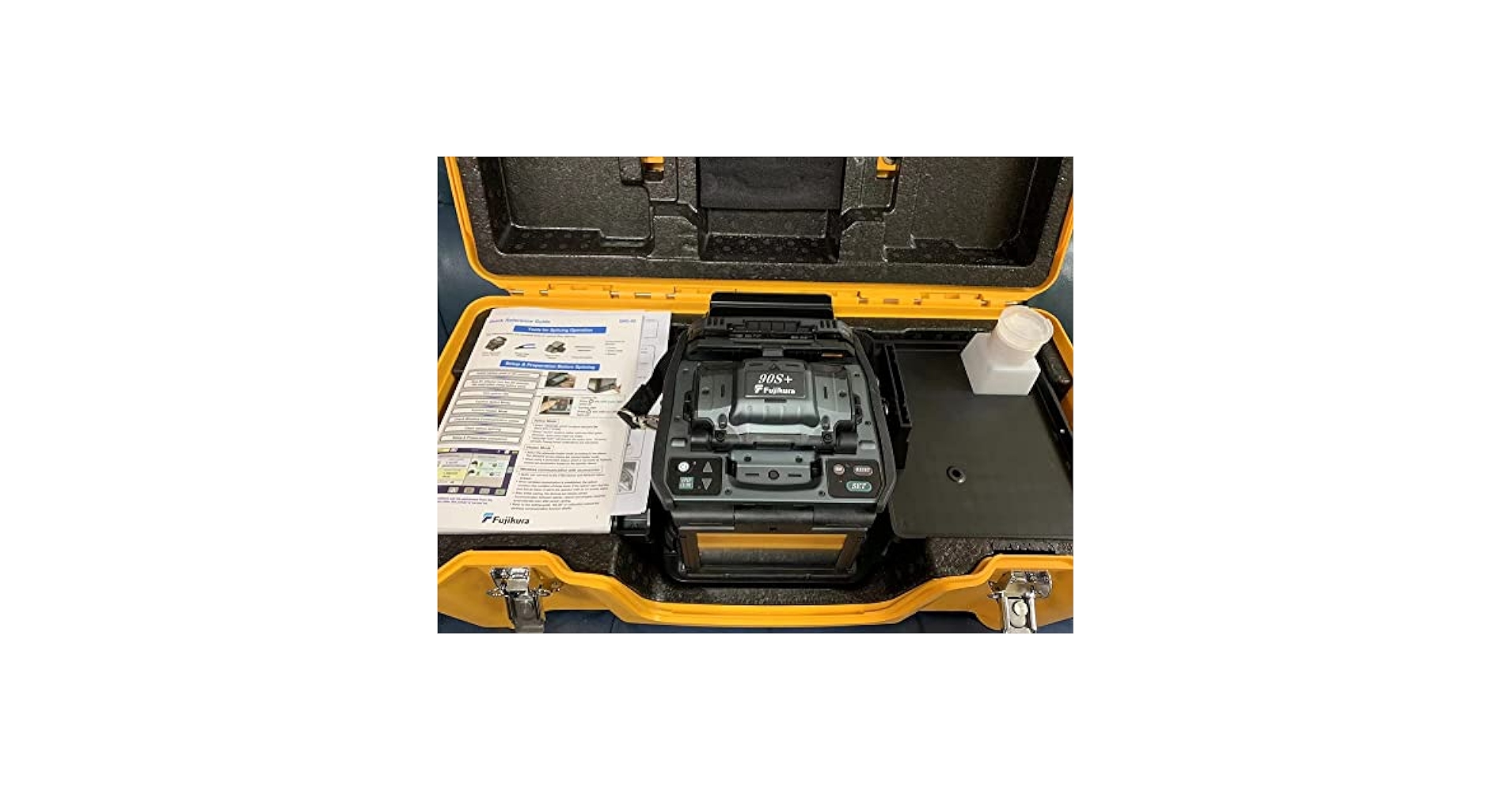 Fujikura 90S+ Core Alignment Single Fusion Splicer Splicing