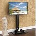 FITUEYES Universal Swivel TV Stand with Cable Management for 26 to 55 Inch Plasma LCD LED Flat or Curved Screen Floor TVs Stand Base