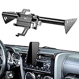 JeCar Rugged Heavy Duty Dash Bar Phone Holder, Dashboard Cell Phone Mount for 2007-2010 Jeep Wrangle
