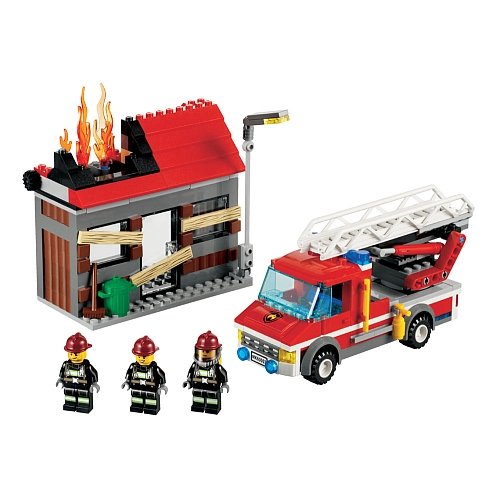 LEGO City 60003 City Fire Emergency 300 tlg.