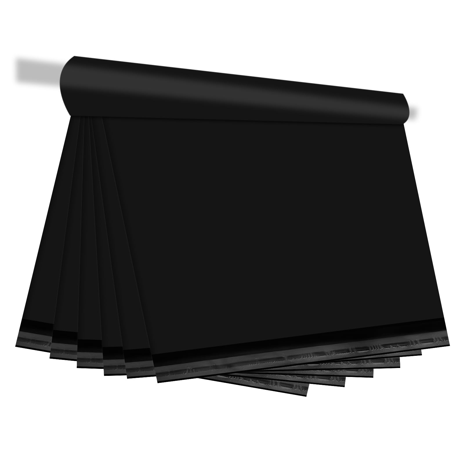 Black Poly Mailers 12x15.5 Inch, 100 Pack
