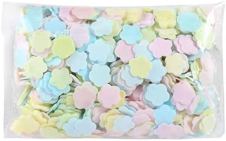 1000 Sheets Colorful Portable Disposable Paper Soap Portable Travel Hiking Washing Hand Bath Toiletry Paper Sheets Confetti Women Kids Soaps,Soap Sheet,Papers Sheet for Travel,Cleansers