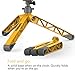 Vornado EXO5 Heavy-Duty Shop Air Circulator Fan with High-Impact Housing, Collapsible Tripod Base, Clamp Attachment, Yellow, 7 In.