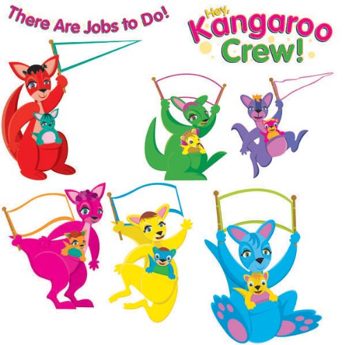 Hey Kangaroo Crew! Job Assignment Bulletin Board Set CarsonDellosa