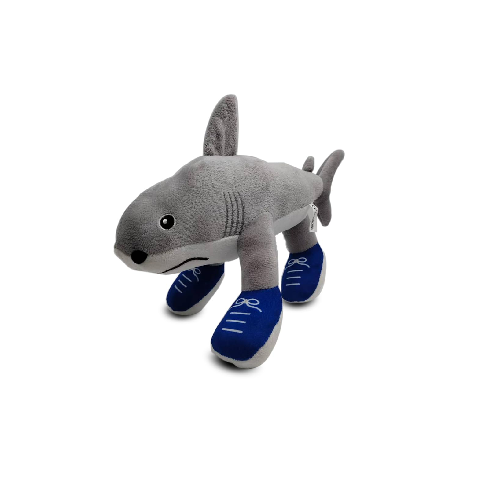 Zoyrin Tung Tung Tung -Sahur Plush, Italian Brainrot Plush,Cute Stuffed Figure Doll for Kids and Adults Inspired Plush Toy (shark)