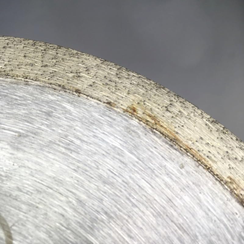 8 インチ 10 インチダイヤモンド丸鋸刃 200 &times; 25/32 ミリメートル超薄型歯なしシート瑪瑙翡翠宝石ガラス切断アーバーディ