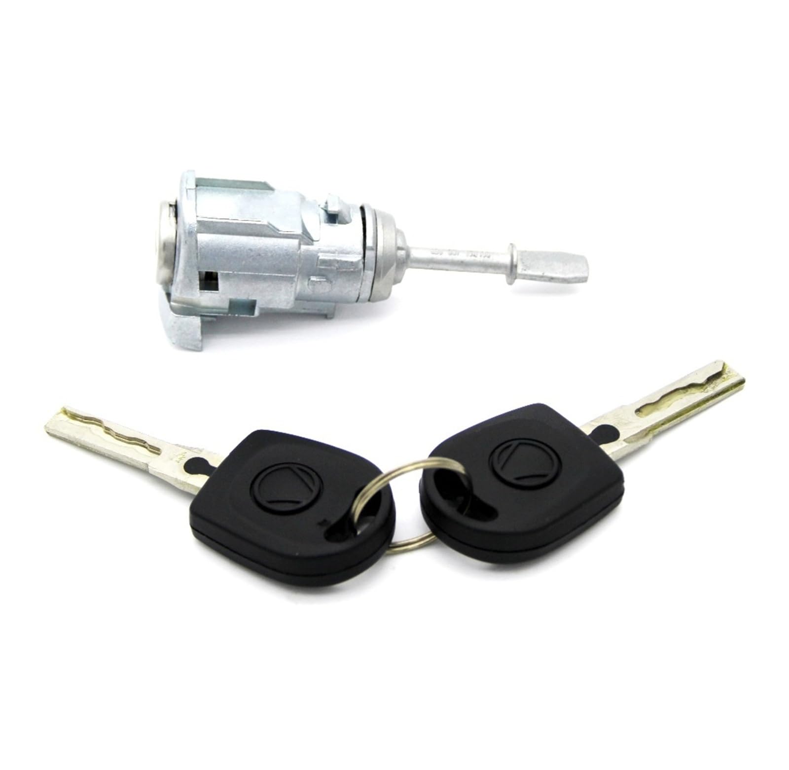 Fit For PASSAT SEAT TOLEDO LEON AROSA LUPO LEFT DOOR LOCK BARREL CYLINDER With 2 KEYS 3B0837167