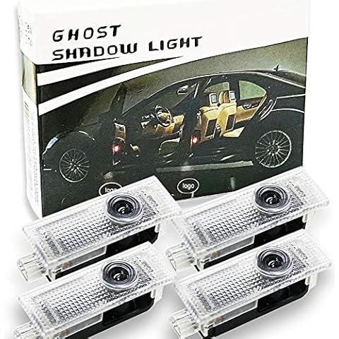 Spongent 4 luces de puerta para coche con proyector de logotipo Cover