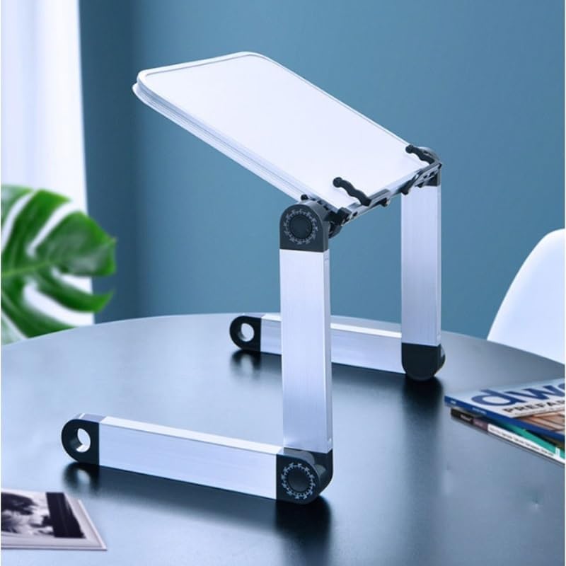 Aluminum Alloy Book Stand Density Board Reading Rack Raised Lowered Holder
