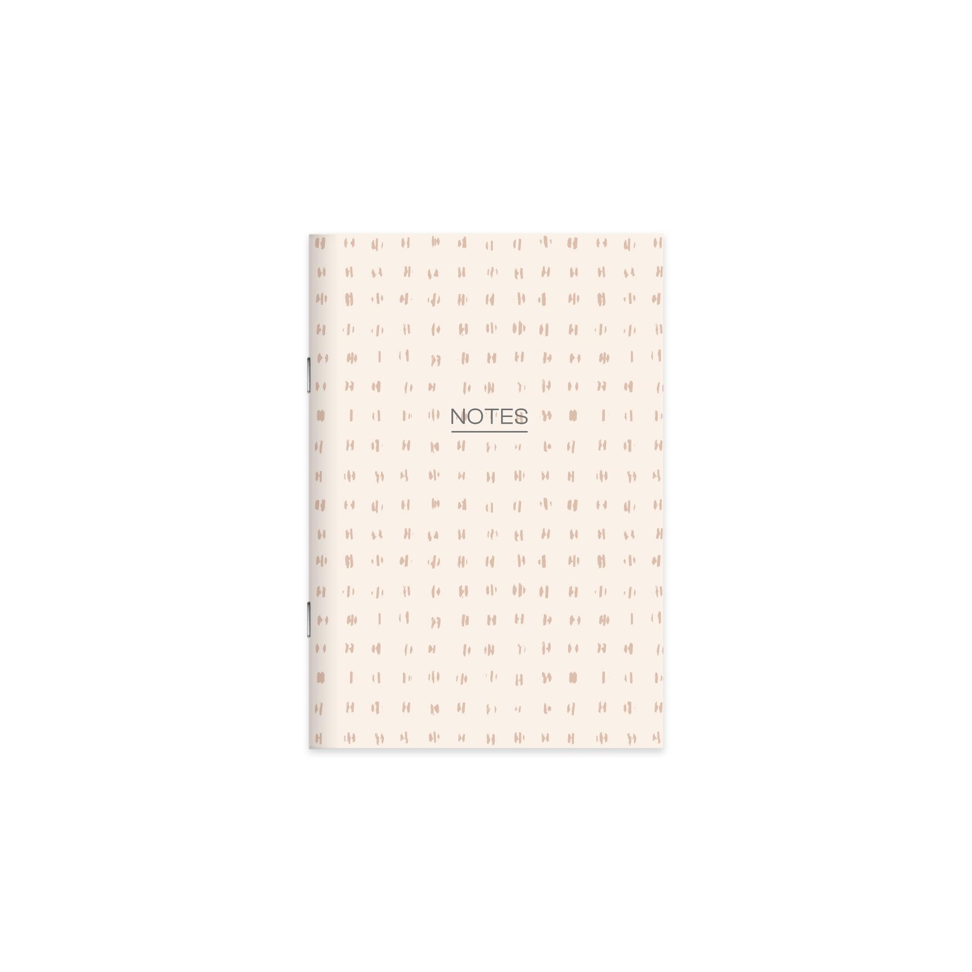 Keskin Color Karton Kapak Hafif Kağıt Defter 4'Lü Set-Toprak (2Çizgili+2Düz) 14 * 20 24 Yp.