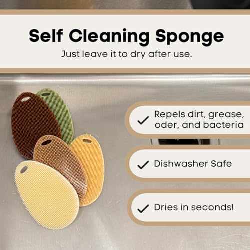 Asiopphire Silicone Scrubber 5-Pack (Fall) — view 7