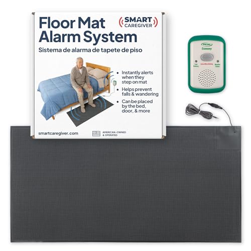 Floor Mat Exit Alarm for Seniors Fall Prevention & Anti-Wandering - Economy System