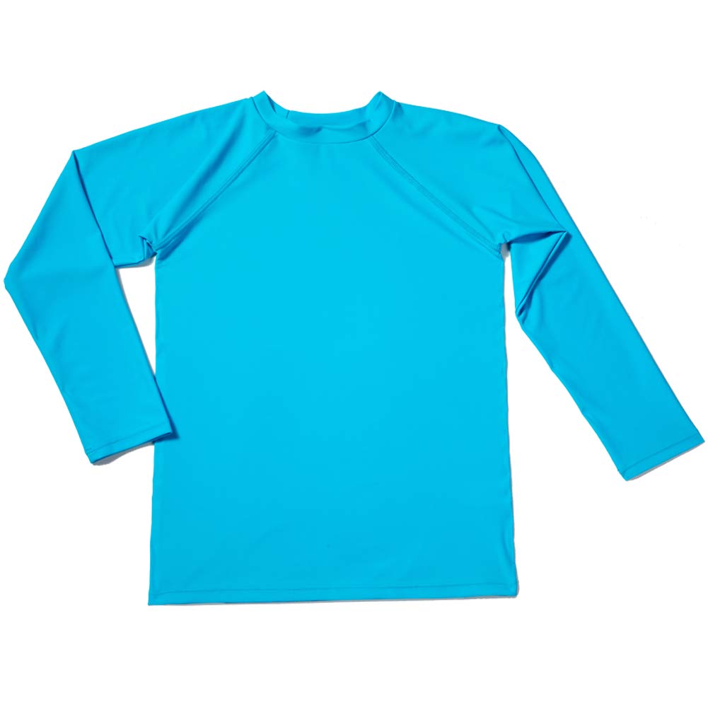 Bestry Boys' Long Sleeve Rashguard Swim Shirt Kids Toddler Swimwear Surf Tops UPF 50+ Sun Protection