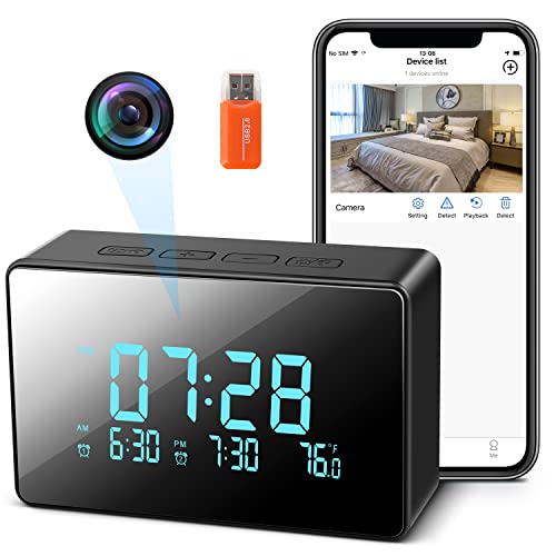 Hidden camera spy alarm clock Shopping Online In Pakistan