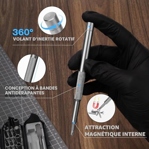 Mini-tournevis électriques SHALL pour sauver votre électronique défectueuse - 8