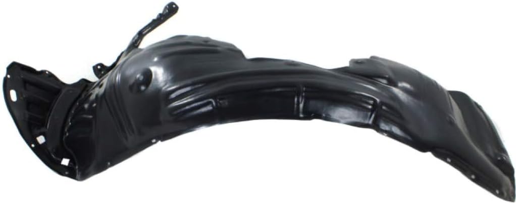 For Honda Odyssey Splash Guard/Fender Liner 2011 2012 2013 | Front, Driver Side| Replacement For 74151TK8A00, HO1248141 | Trim: All Submodels