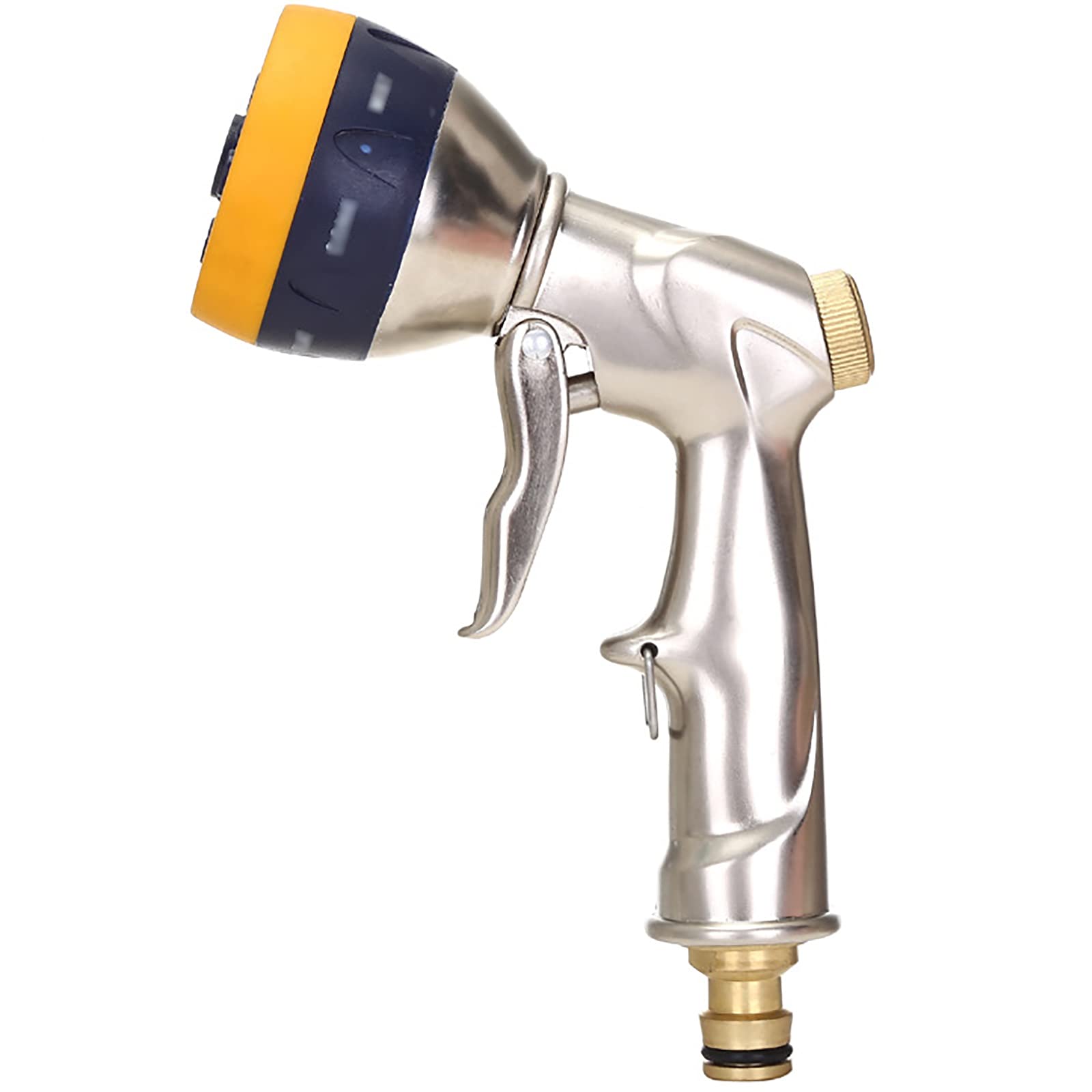 Pistola Pulverizadora para Riego Metal cobre lavado de coches pistola agua jardín arma herramienta para Limpiar Riego