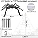 3pcs 212'' Halloween Spider Web 49