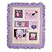 Nursery Crib Quilted Comforter 1 PC Baby Girl Baby Boy Crib Quilt/Comforter Baby Gift Idea (Purple Elephant)