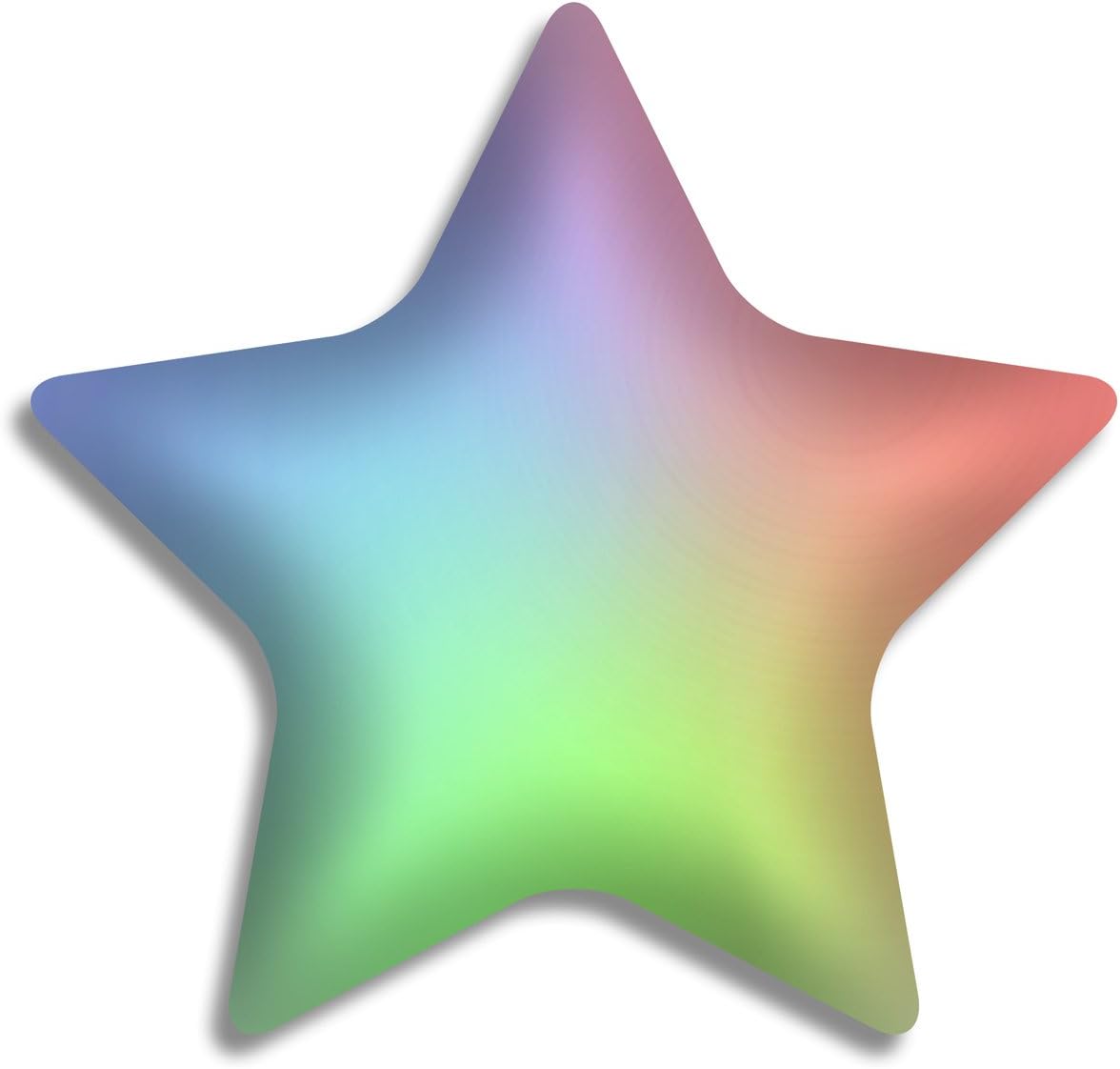 Aurora Color Changing LED Star Light Up Body Lights Lapel Pins (25-Pack)