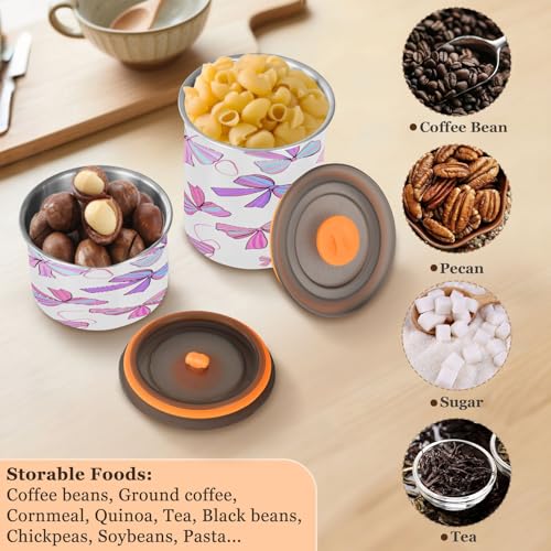 Contenedor Hermético para Café de Acero Inoxidable 500 ml miniatura 5