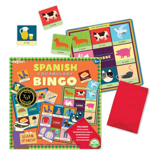 Spanish Vocabulary Bingo para niños 5+ años miniatura 3