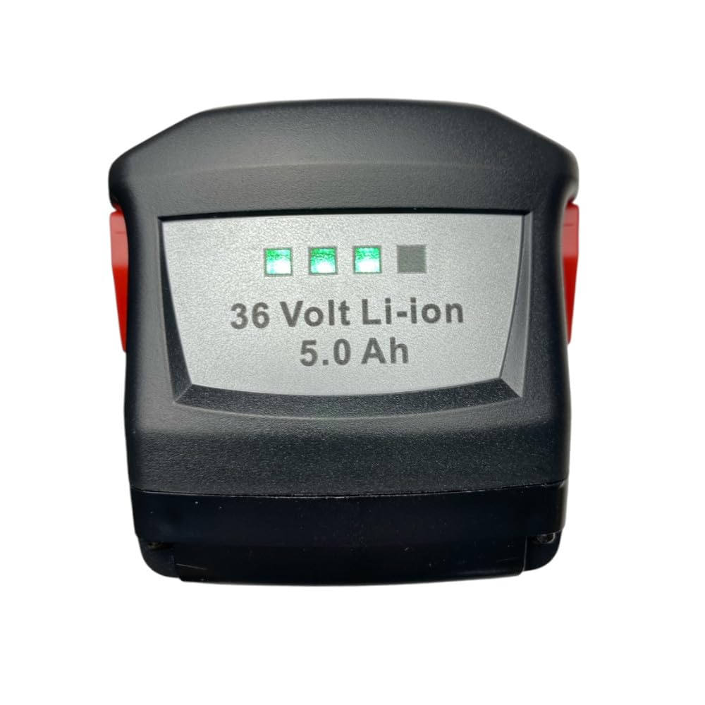 Trade-Shop Batería compatible con herramientas eléctricas Hilti TE6-A36, TE6-ALi, CPC 36V, TE 6-A36 AVR, TE 500-A36 (5000 mAh, ion de litio, 36 V)