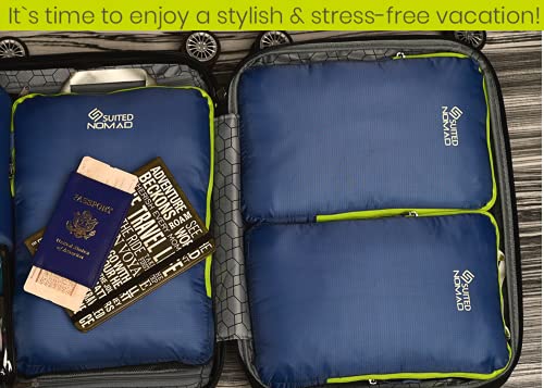 SUITEDNOMAD Compression Packing Cubes Set,Ultralight Travel Organizer Bags - Image 5