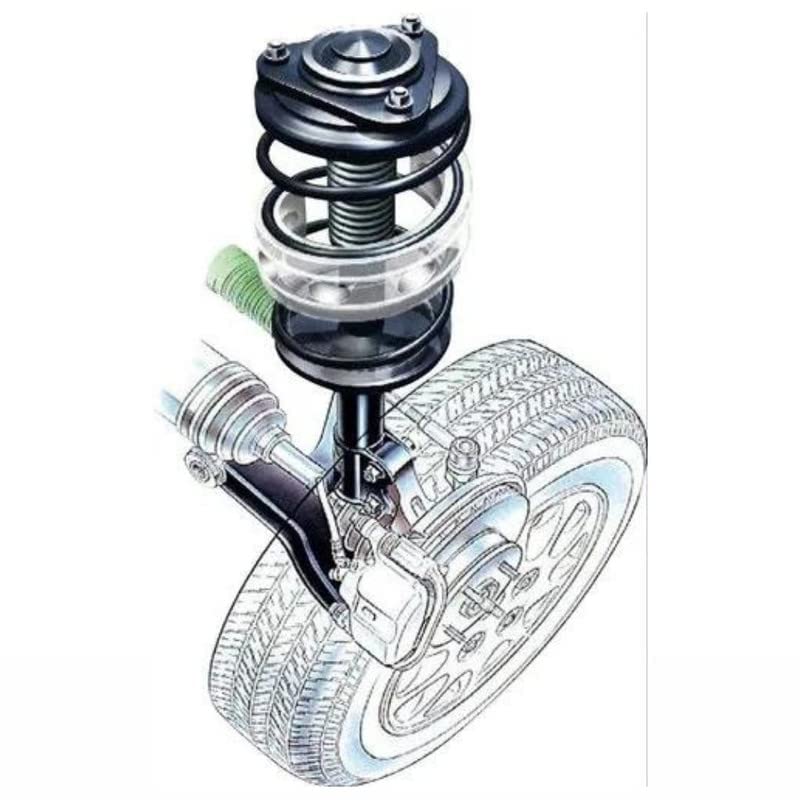 Image of AutoCue Coil Spring Buffer (Size -C), 2 pcs. Car Suspension TPU Buffer for bad Roads, Suspension buffer | Shock Absorber Spring Buffer