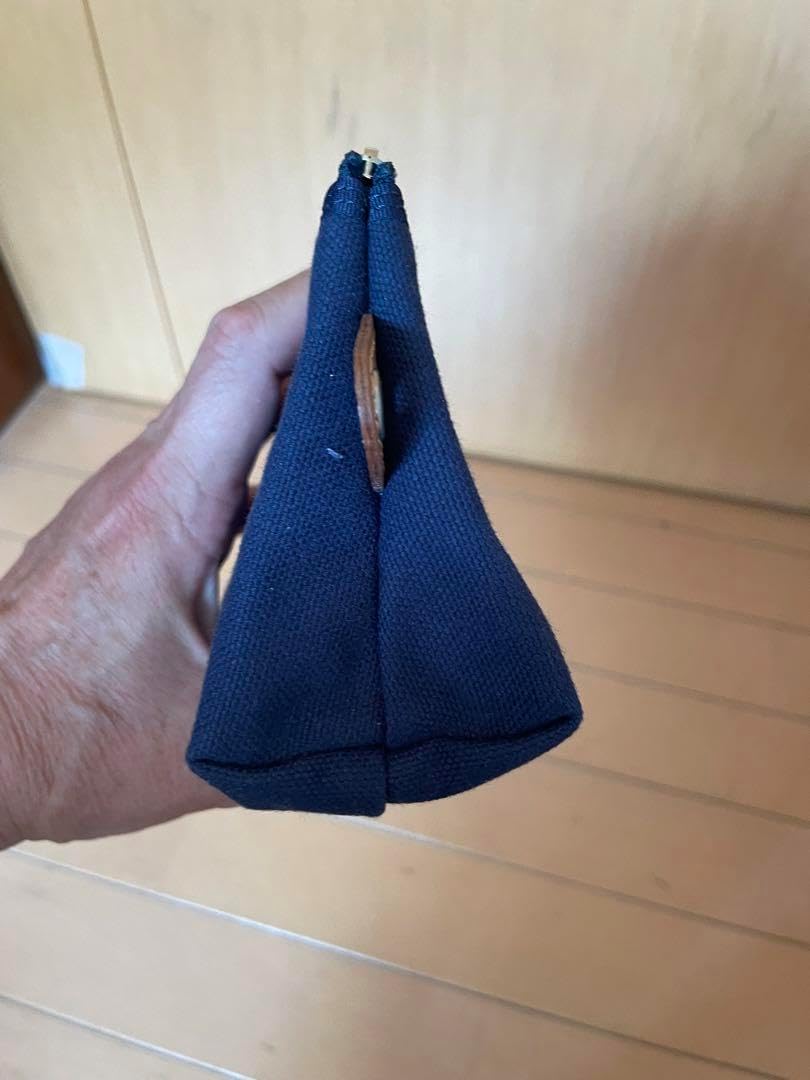 東京&bull;浅草犬印鞄製作所 ストーンウォッシュ帆布 ポーチ（小）