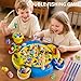 ORANGE OCEAN 66 PCS Magnetic Fishing Game for Kids Toddlers Boys Ages 3-5 4-6, Kid Magnetic Fishing Toys with 360° Rotation & Sound, Birthday Toys Gifts for 3 4 5 6 Year Old Boys Kids, 1-8 Players