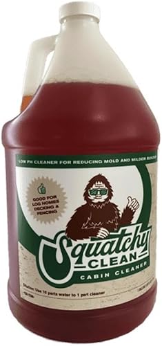 Squatchy Clean Concentrado limpiador de cabina de pH bajo 1 galón
